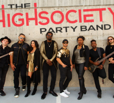 Header image for High Society party band