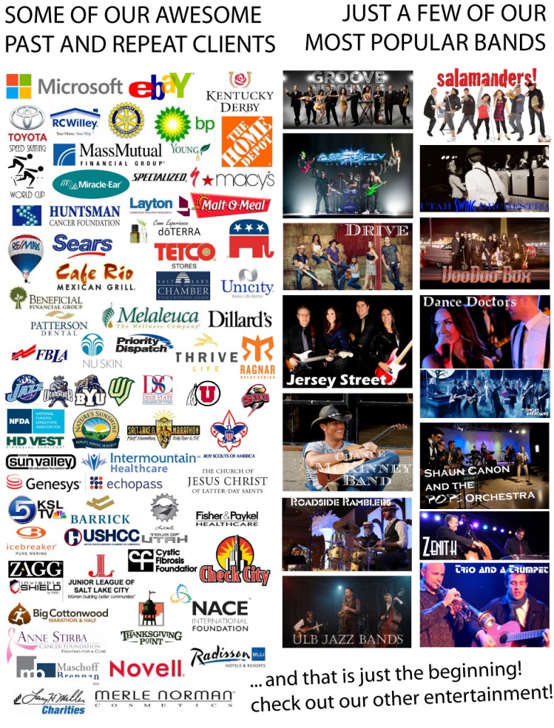 Utah Live Bands & Entertainment