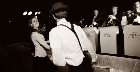 hire swing dancers and a swing band