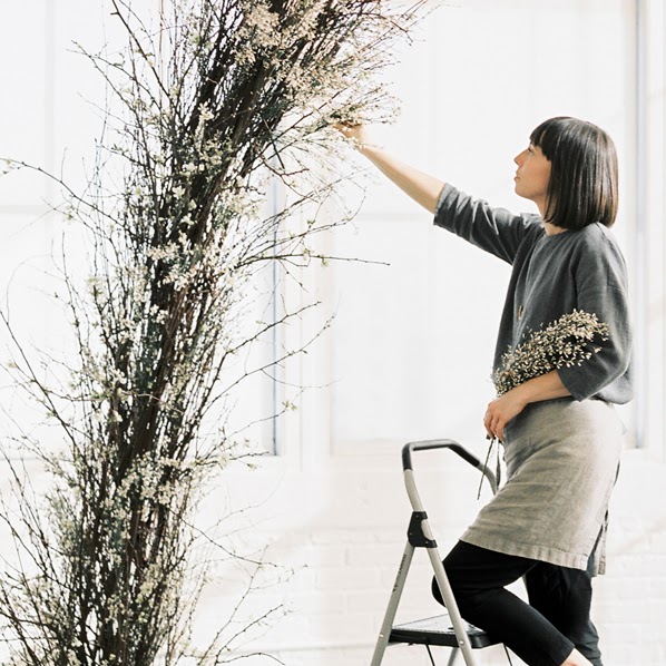 Sarah Winward large scale floral installations